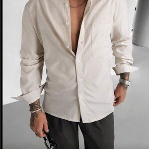 Men's Cream Shirt